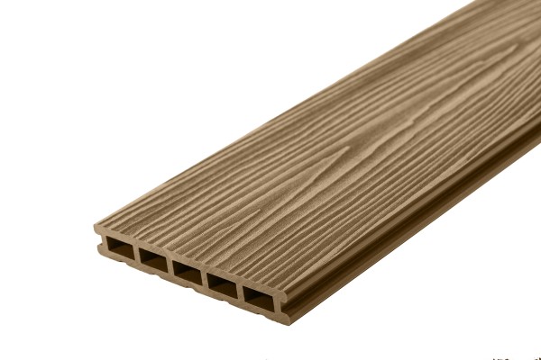 Террасная доска из ДПК RusDecking Unodeck Mogano - Орех купить в Великих Луках