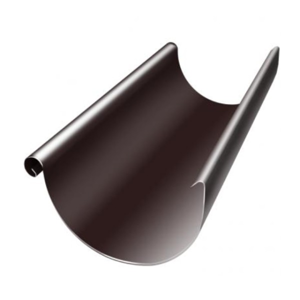 Водосток Grand Line 125x90 – Желоб 3м RAL 8017 купить в Великих Луках
