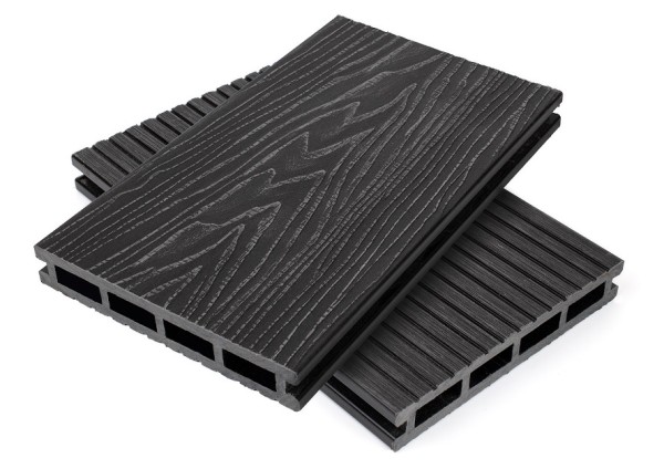 Террасная доская ДПК NanoWood Nature 3D пустотелая Графит купить в Великих Луках