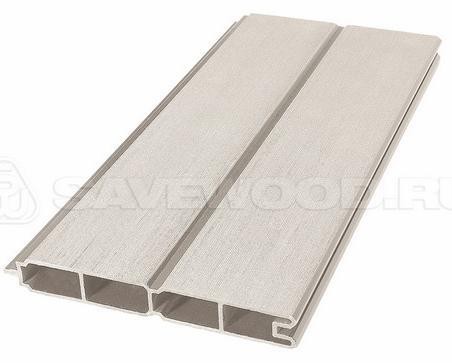 Заборный профиль из ДПК Savewood SW Agger матовый бежевый купить в Великих Луках